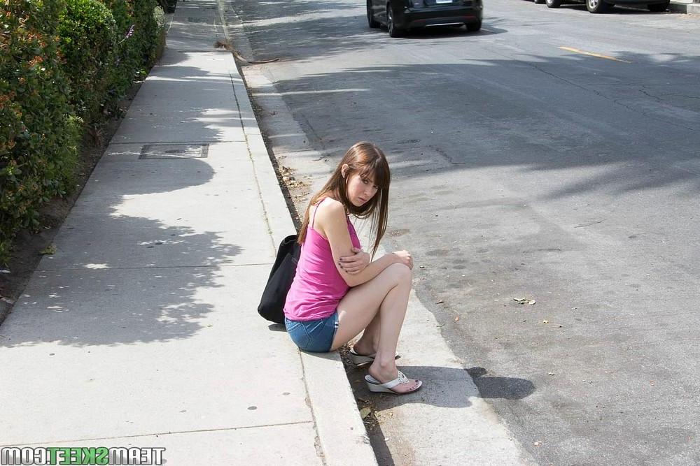 10P Hot coed Alexa Nova cheats on her boyfriend with a stranger
