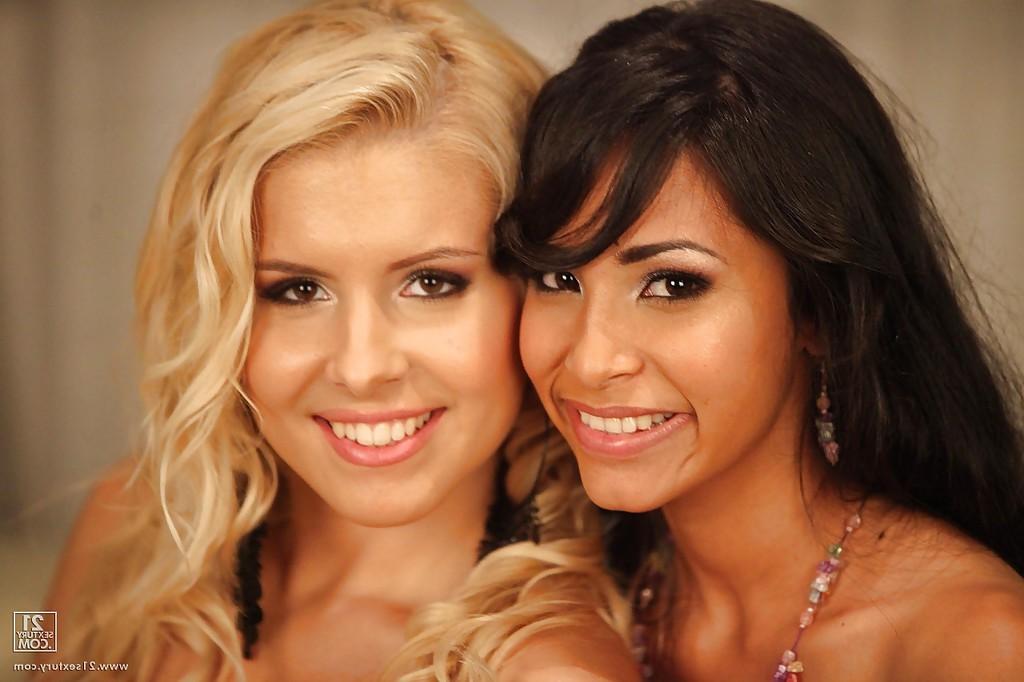 16P Thoughtful European lesbian Brandy Smile humps hot Ruth Medina