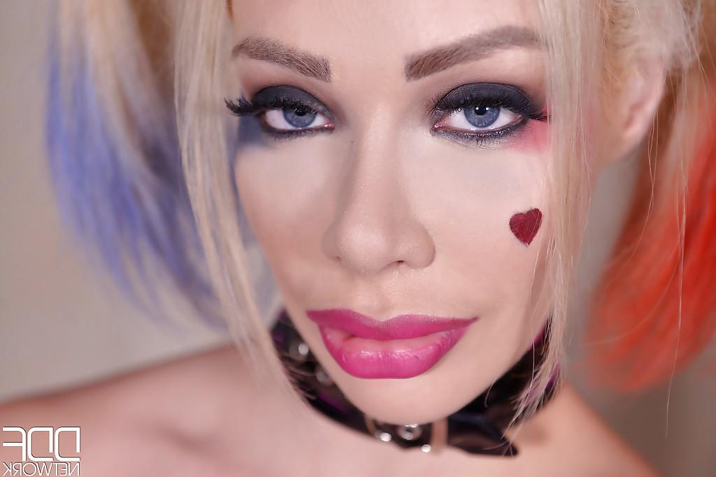 16P Big tiited blonde Chessie Kay masturbating in jail cell wearing ripped nylons