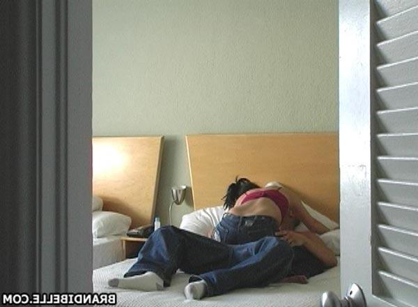 14P Pictures of teen girl Brandi Belle enjoying sex with her boyfriend