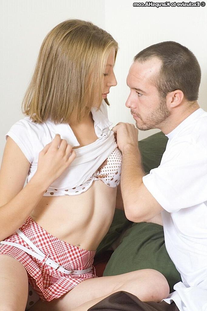 16P Blonde teen Chastity enjoys a hard cock deep inside of her body