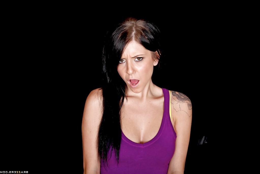 16P Young slut with natural tits Tessa Taylor got her shaved slit fucked