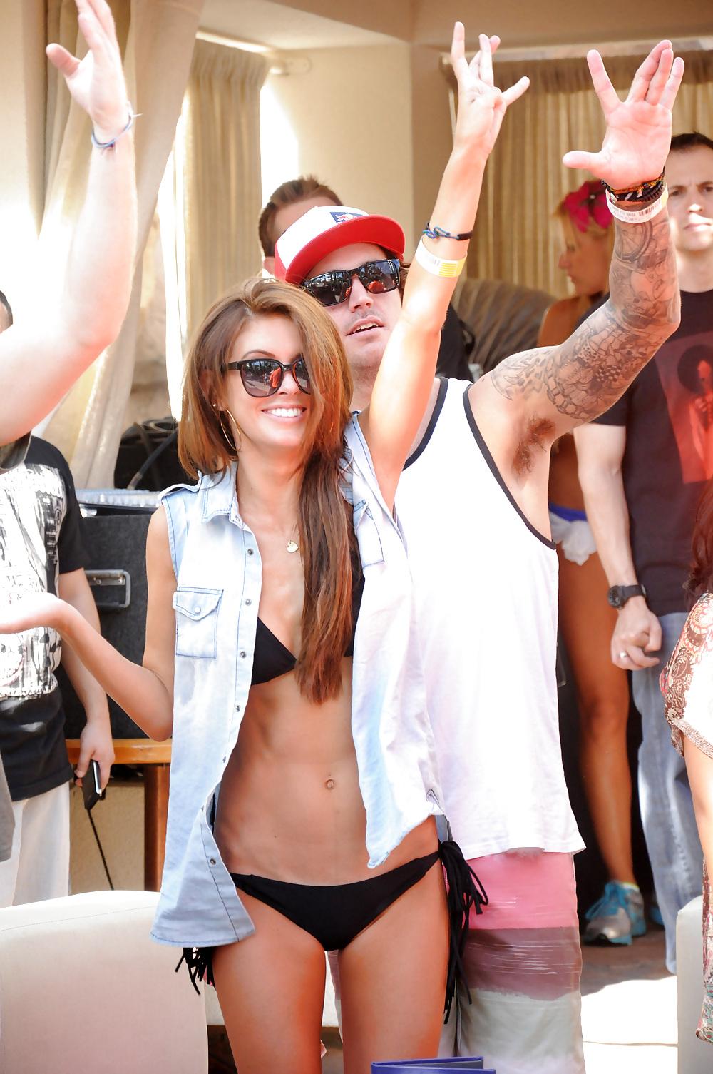 13P Audrina Patridge Wyclef Jeans poolside concert in Las Vegas