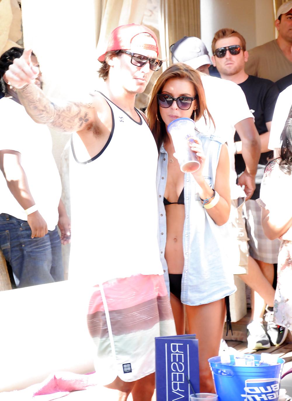 13P Audrina Patridge Wyclef Jeans poolside concert in Las Vegas