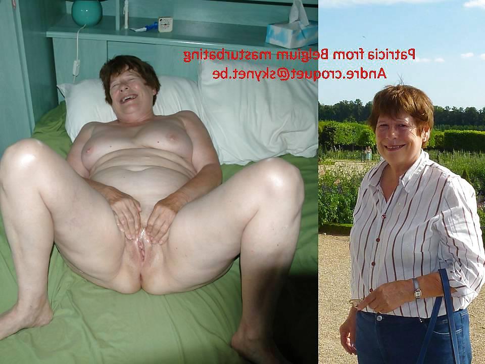 10P Mature Exhibitionist Wife Dressed Undressed