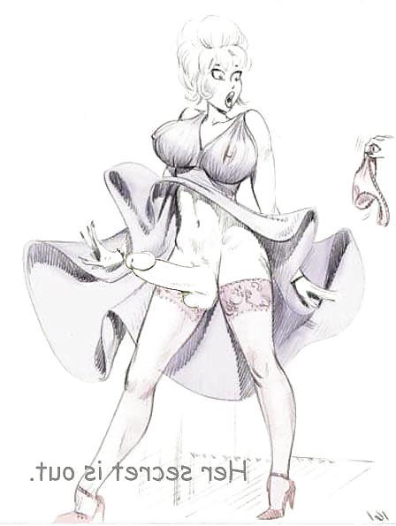 16P Toons - Celebrity Shemales, All HOT