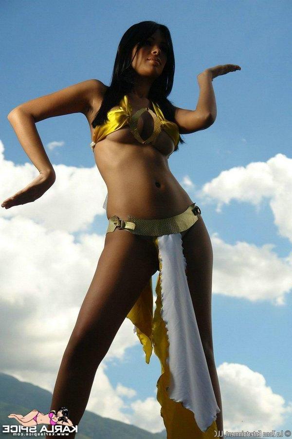 15P Pictures of Karla Spice being a major cock-tease