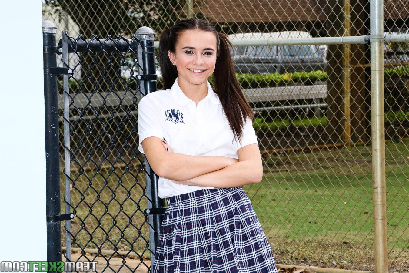 10P Horny schoolgirl Kharlie Stone goes home with her teacher
