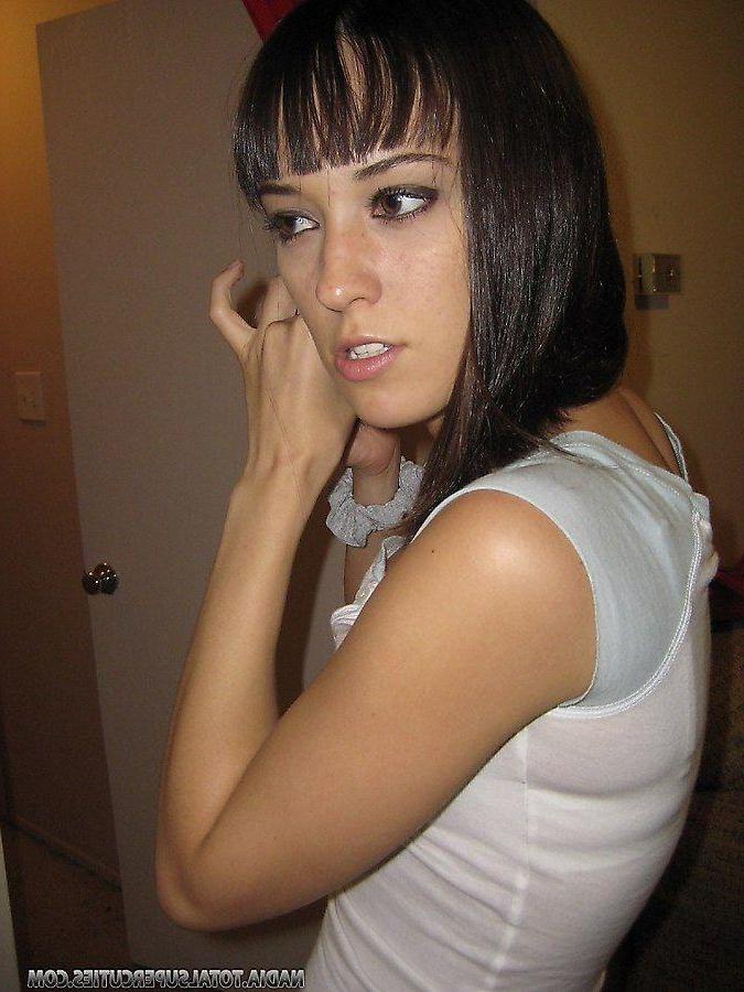 18P Pictures of teen cutie Nadia being a cock-tease
