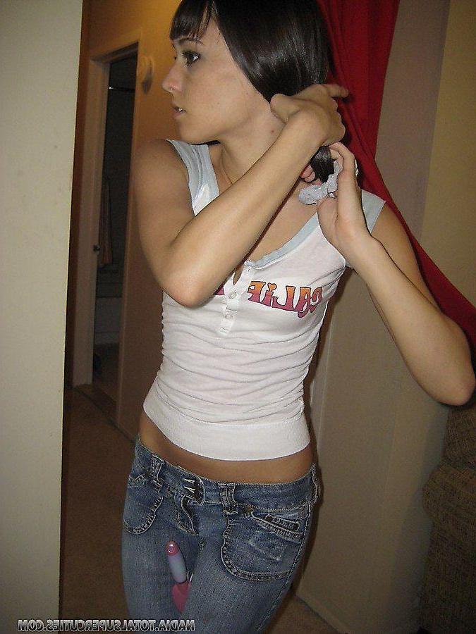 18P Pictures of teen cutie Nadia being a cock-tease