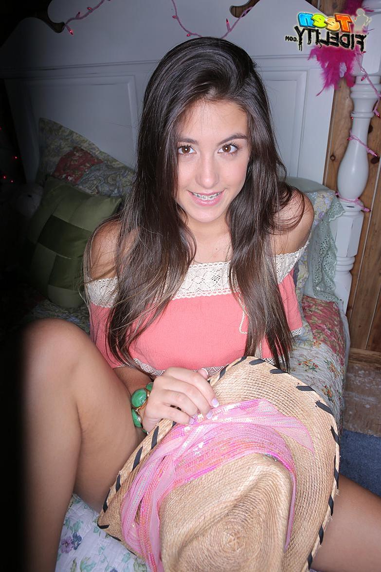 16P Natalie Monroe is bored and horny, her cowboy strolls in when her step dad Ryan arrives