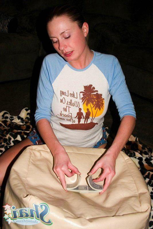 14P Pictures of Shai West playing strip poker and losing