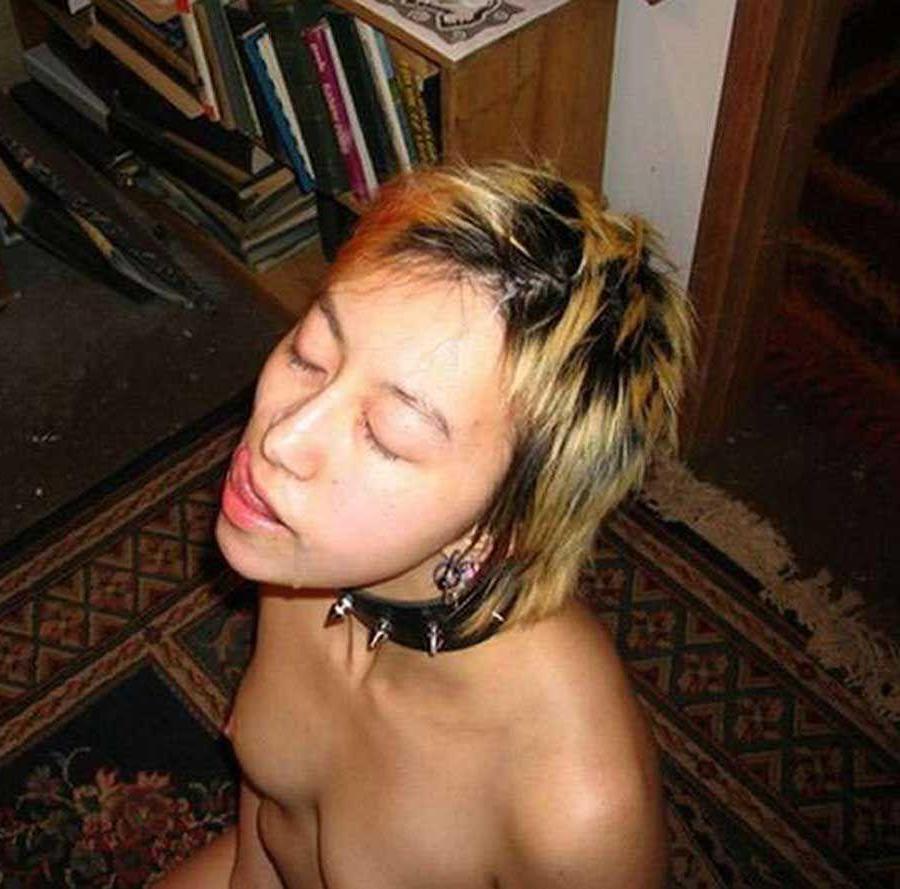 15P Pictures of beautiful girlfriends covered in jizz