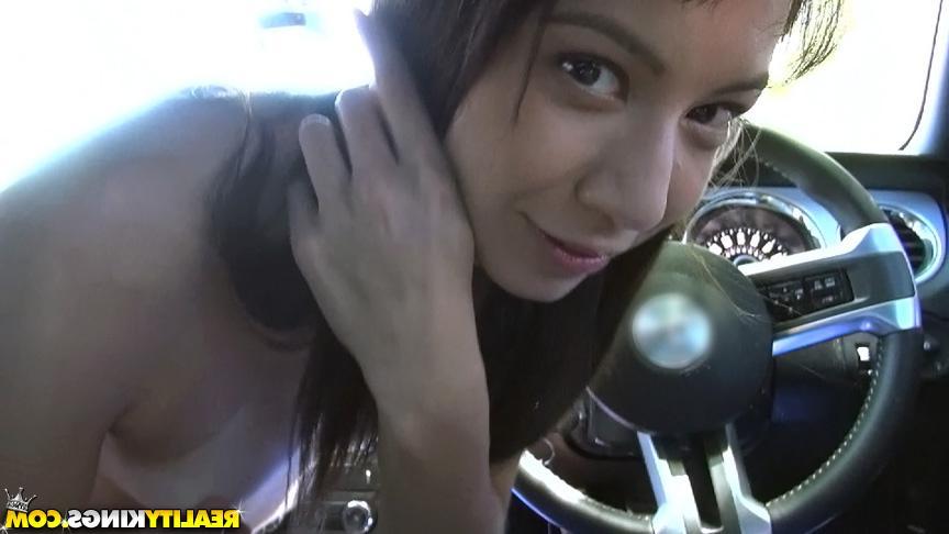 20P Amateur girl Hazel Rose gets picked up and fucked by a stranger