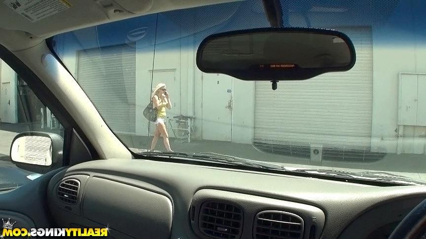 15P Blonde teen Miss Dallas gets picked up on the street for some hot sex