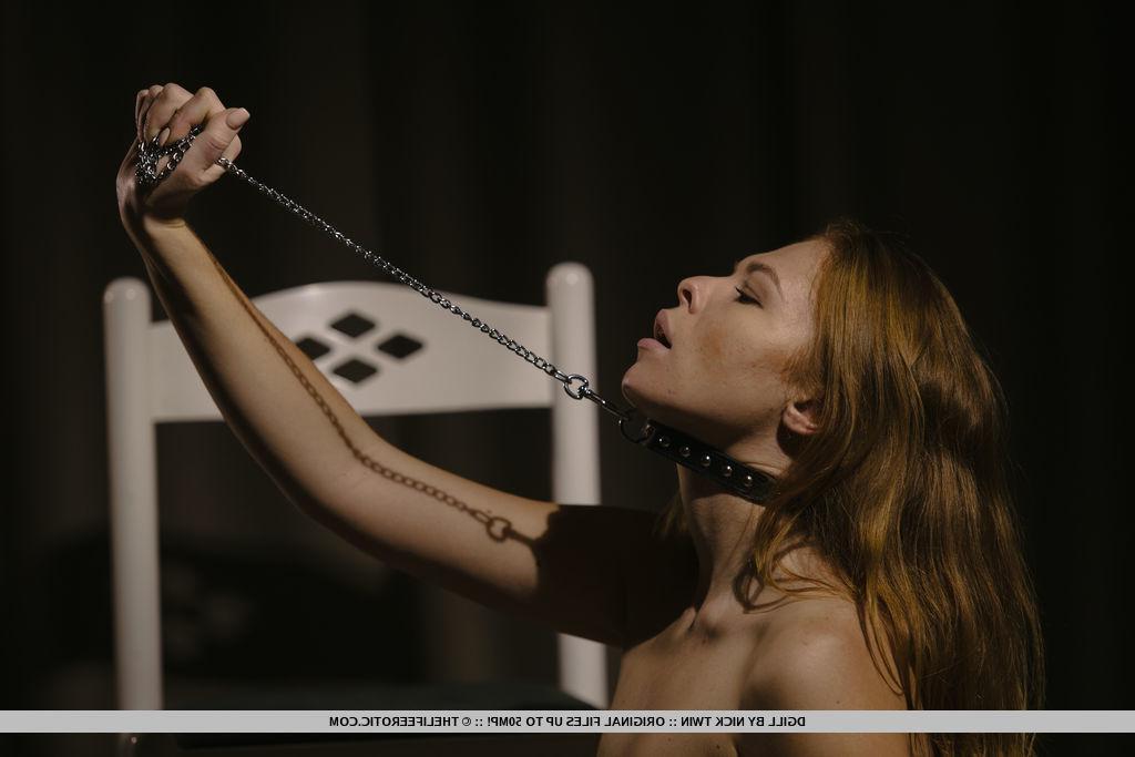 16P Redhead hottie Dgill gets submissive in "My Sovereign"