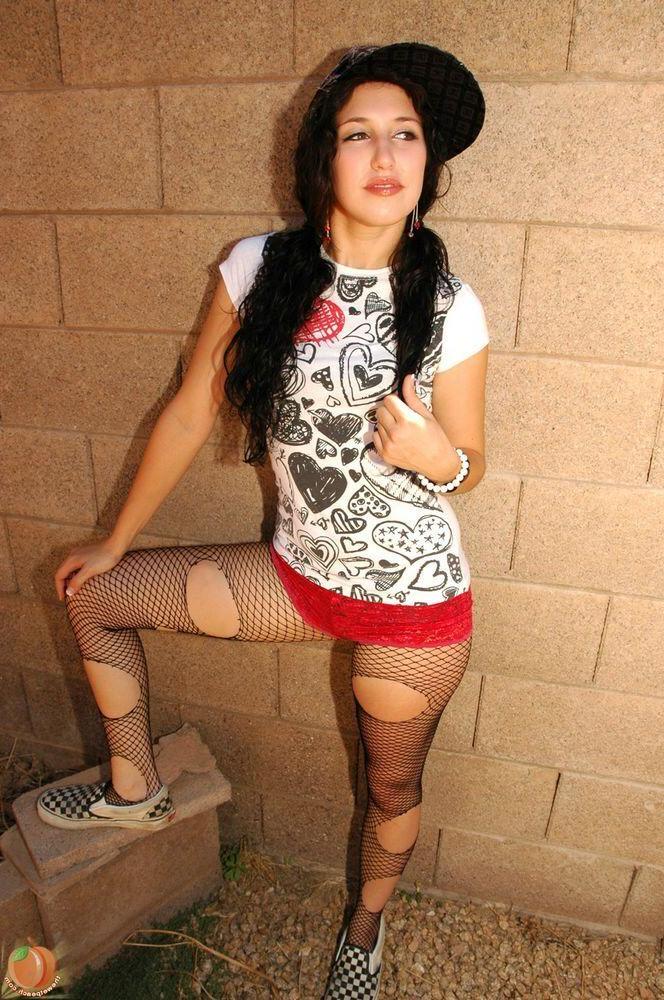 16P Pictures of teen peach Riley being a cock tease