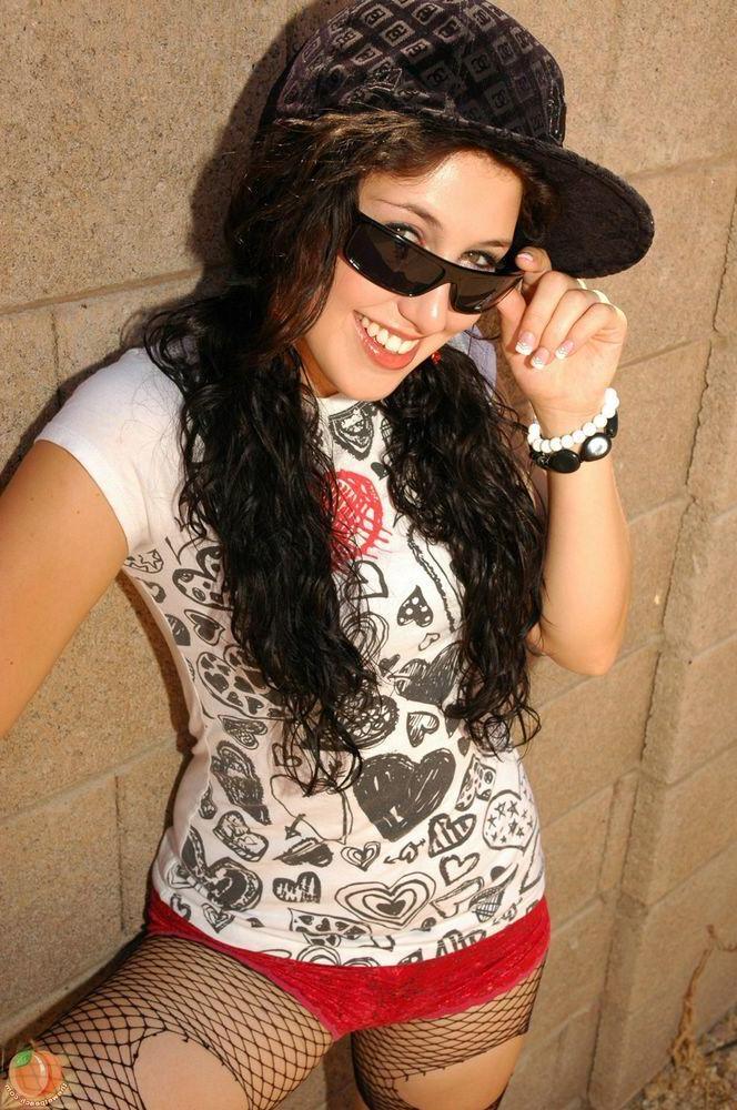 16P Pictures of teen peach Riley being a cock tease