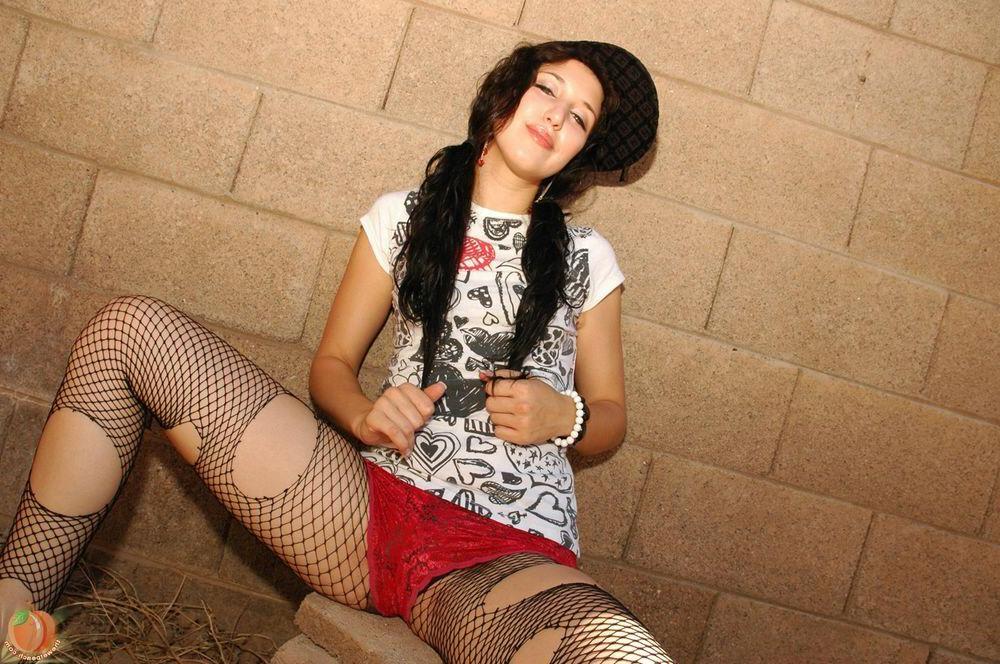 16P Pictures of teen peach Riley being a cock tease