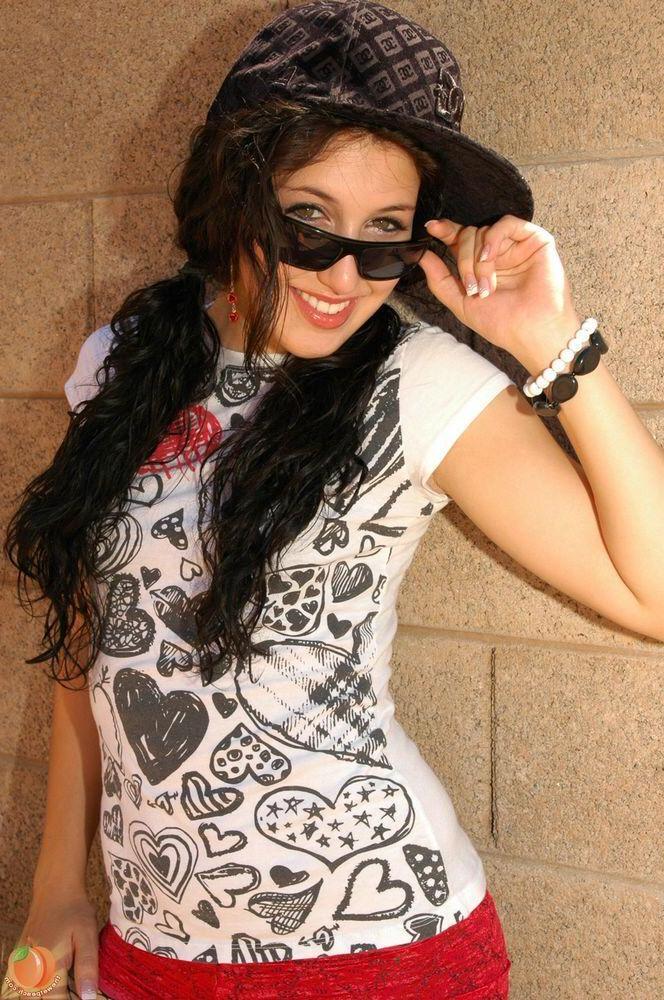 16P Pictures of teen peach Riley being a cock tease