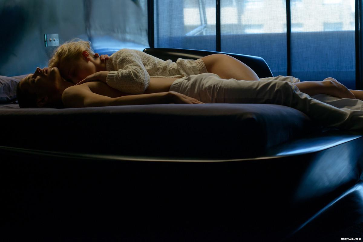 16P Blonde beauty Kim enjoys some hot passionate sex with her lover
