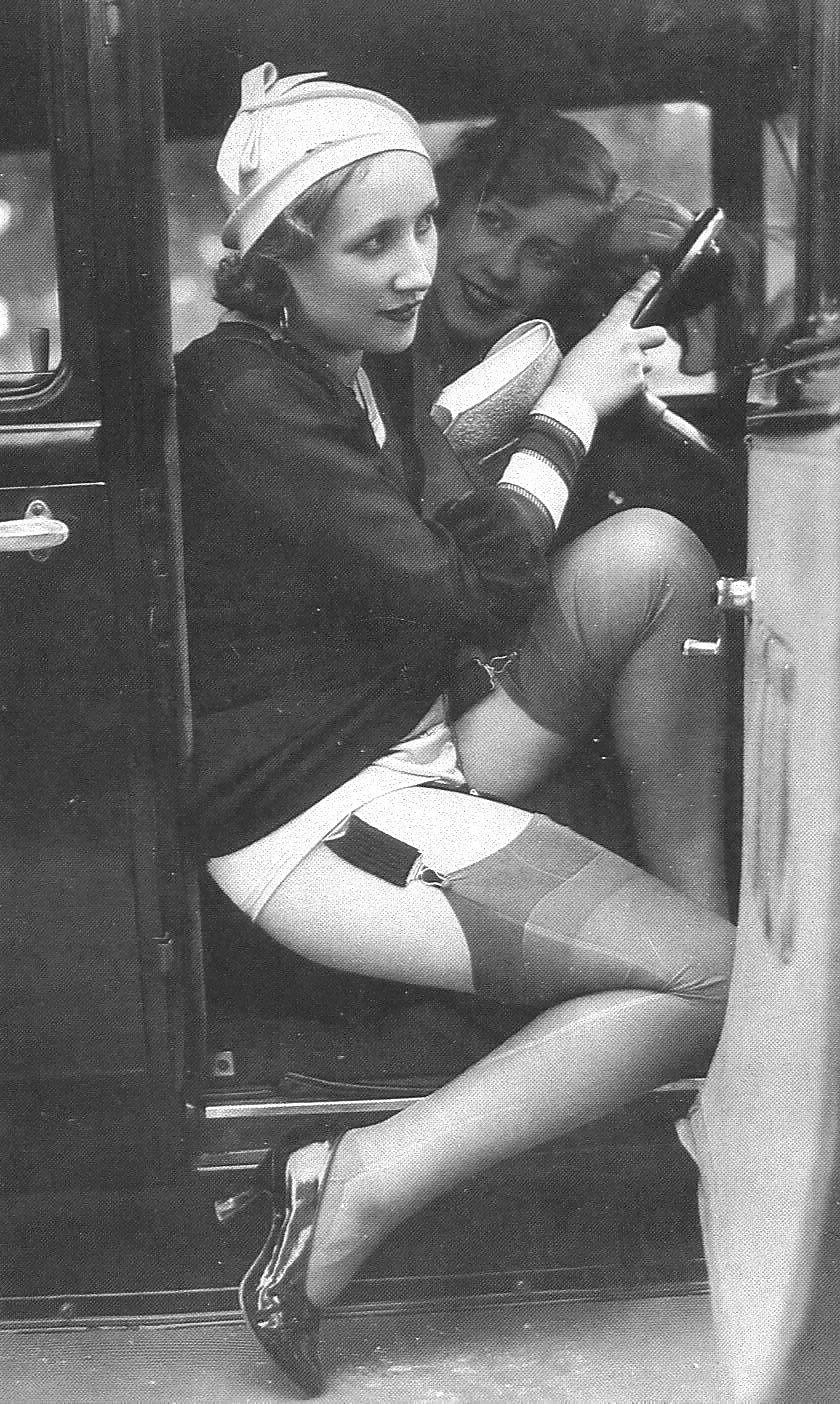 25P 30's Vintage Stockings