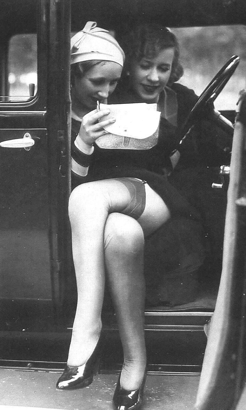 25P 30's Vintage Stockings
