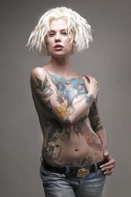25P Sexy tattoo girl