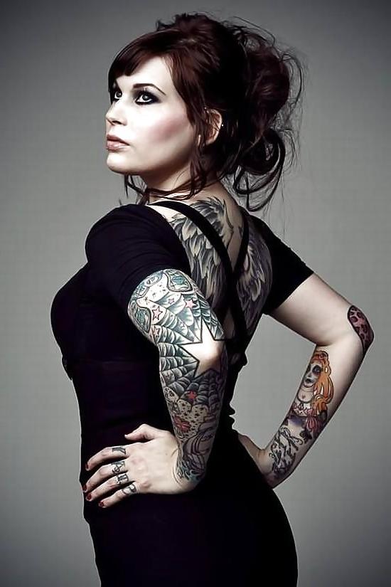 25P Sexy tattoo girl