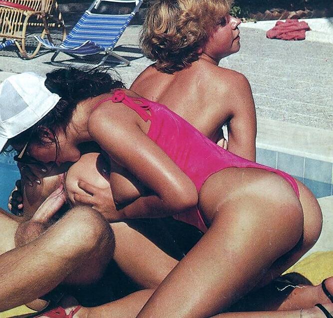 7P Hot Weather Cunts in your private pool