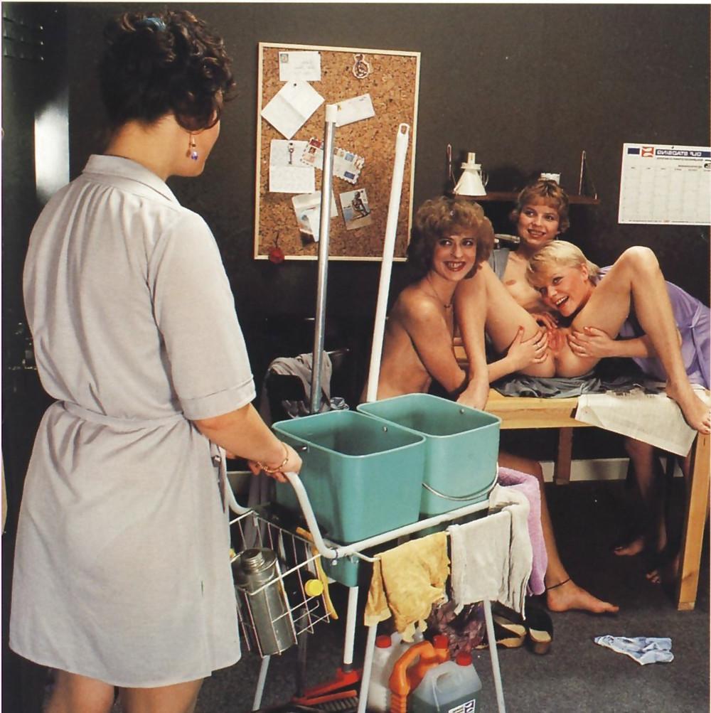 25P Vintage Lesbian Series - Five Vaginas