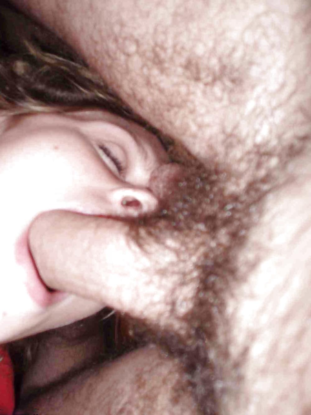 10P Blonde with dreads sucking cock