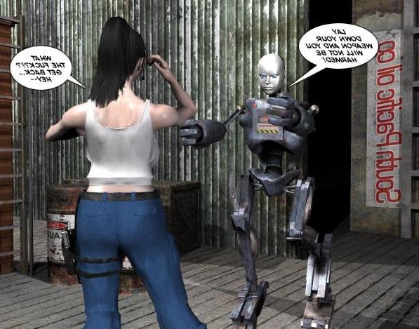 16P Robot fuck 3D anime porn story cartoon xxx comics hentai fisting