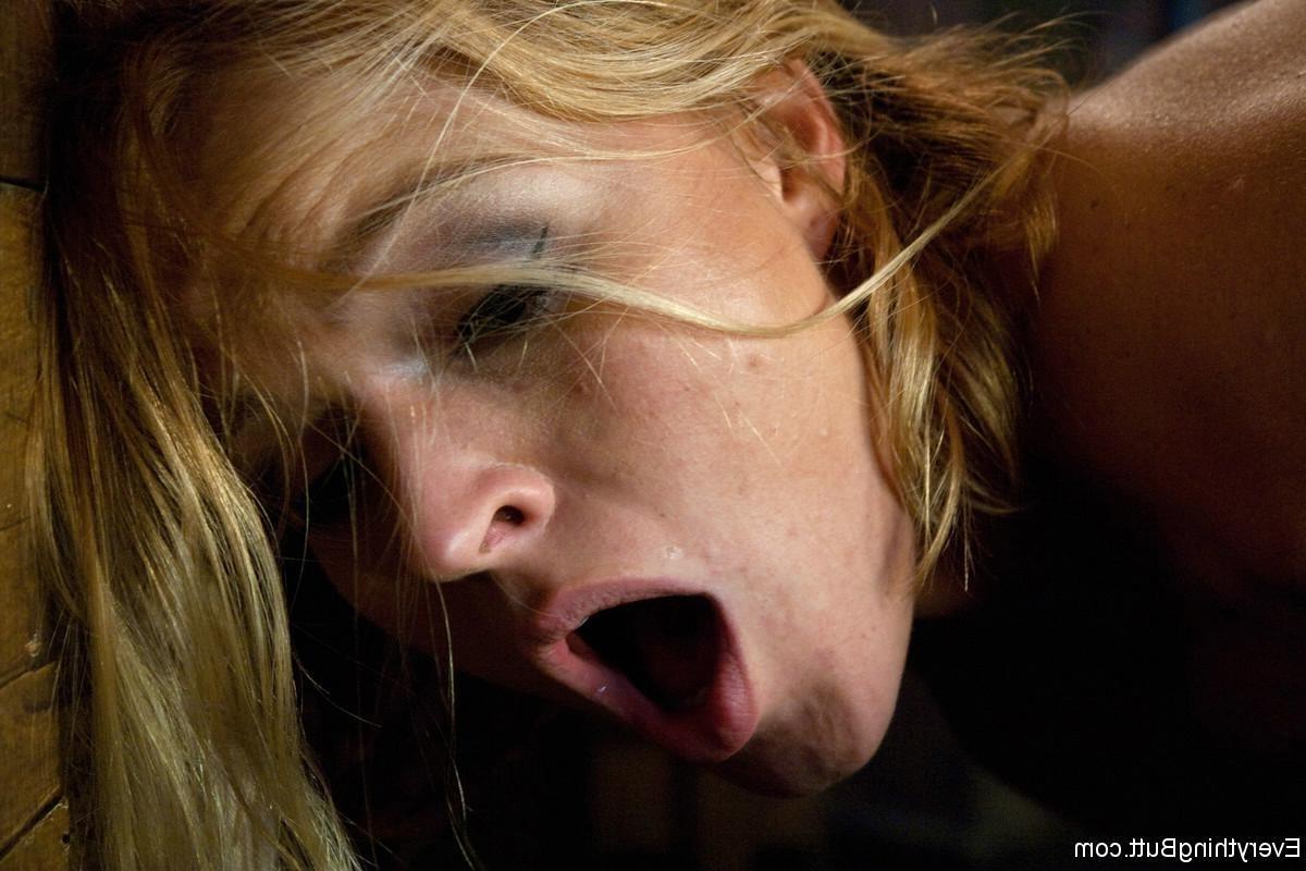24P Spanked and fucked round asses deep anal penetration