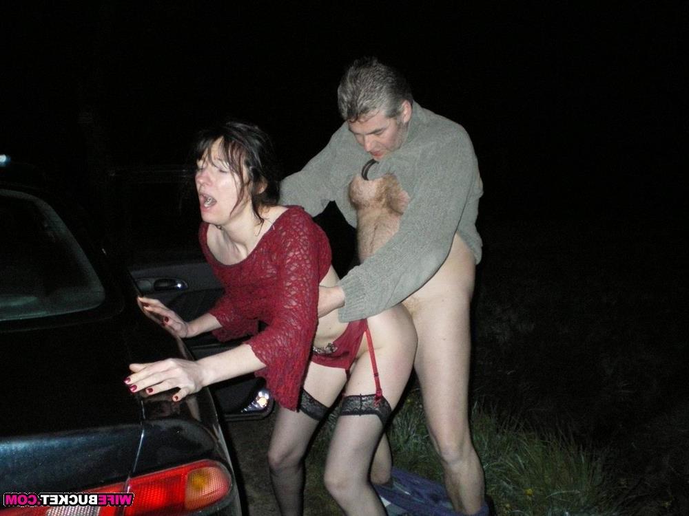 20P Cuckold MILF outdoor fucking