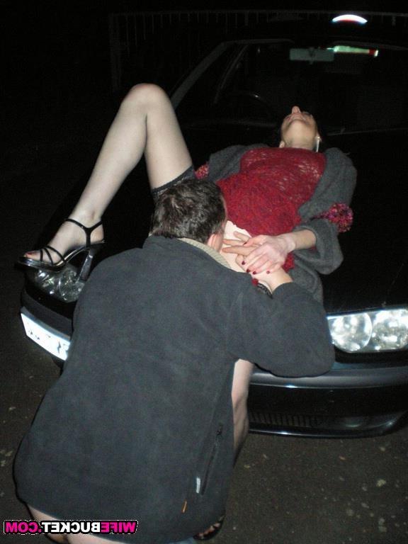 20P Cuckold MILF outdoor fucking