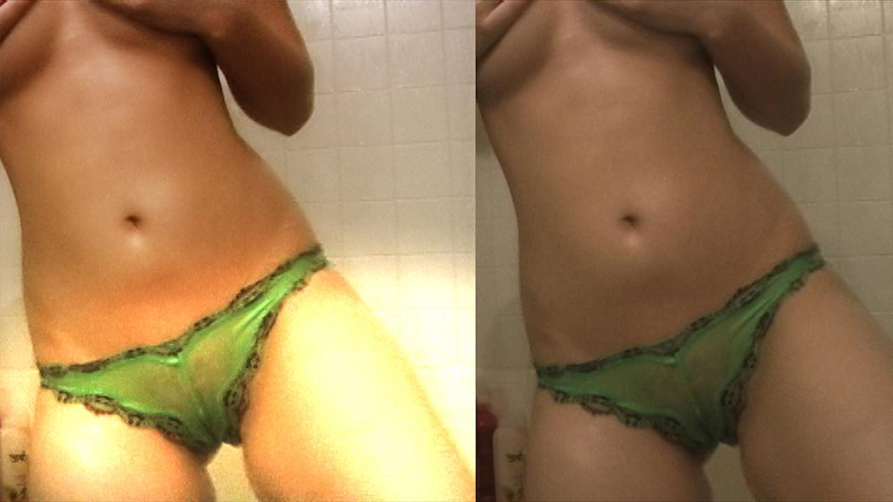 16P Showering tease girl