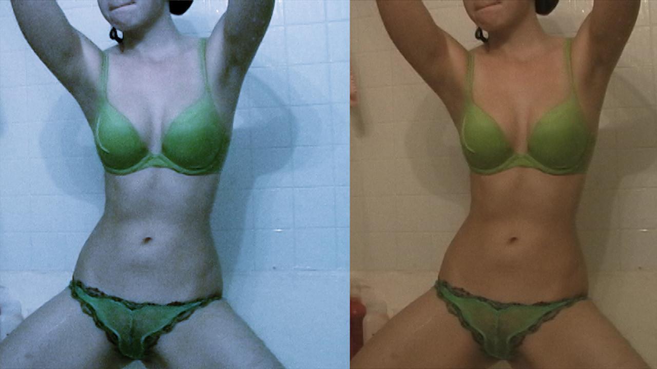 16P Showering tease girl