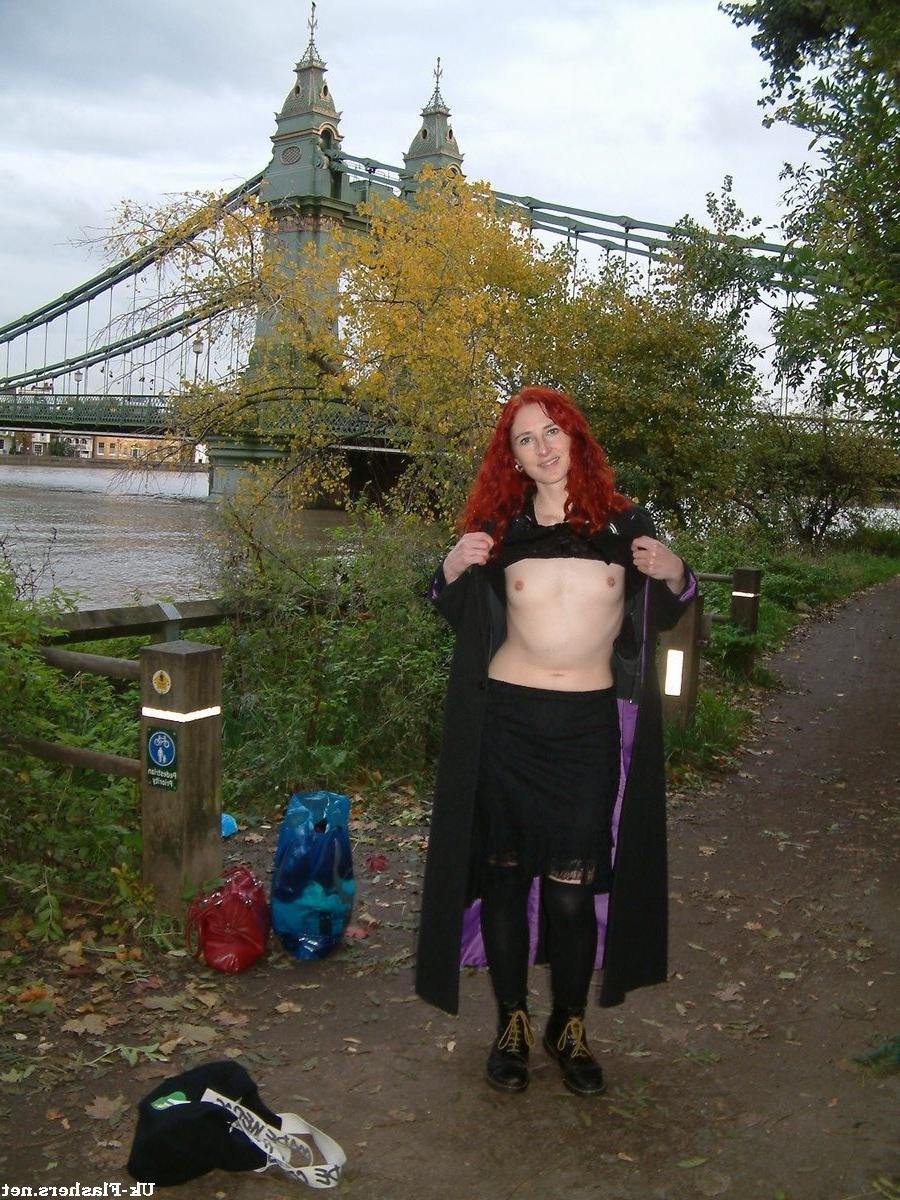 16P Naughty amateur redhead Monica shows shes a true exhibitionist