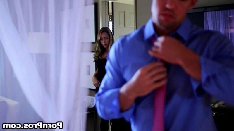 12P Ella Milano gets ready for her lucky boyfriend