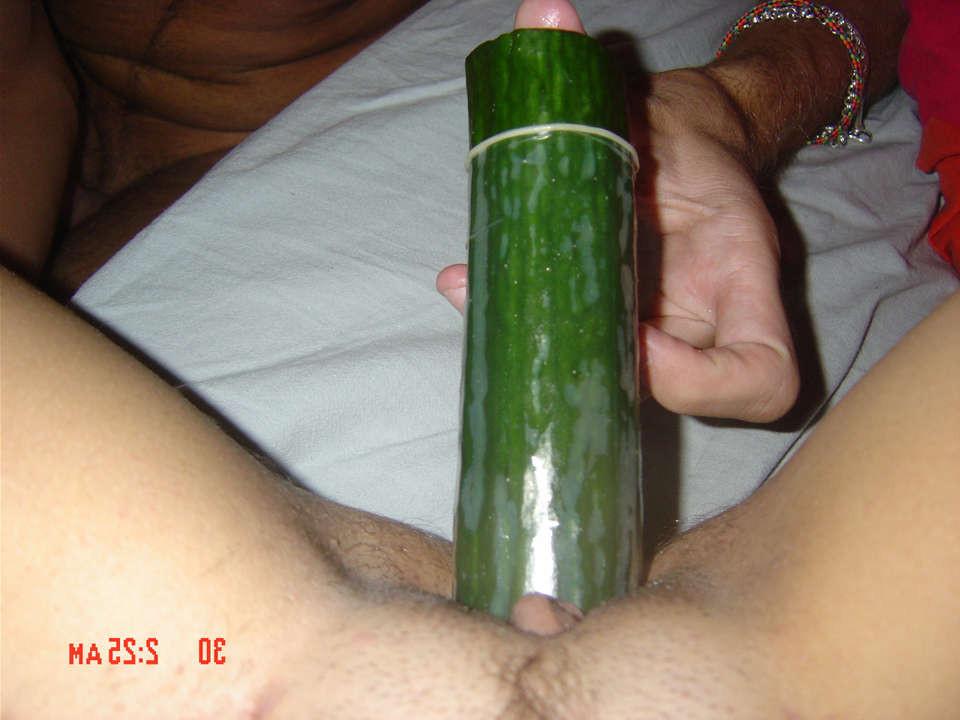 10P chick sucking and fucking cock and a cucumber dildo