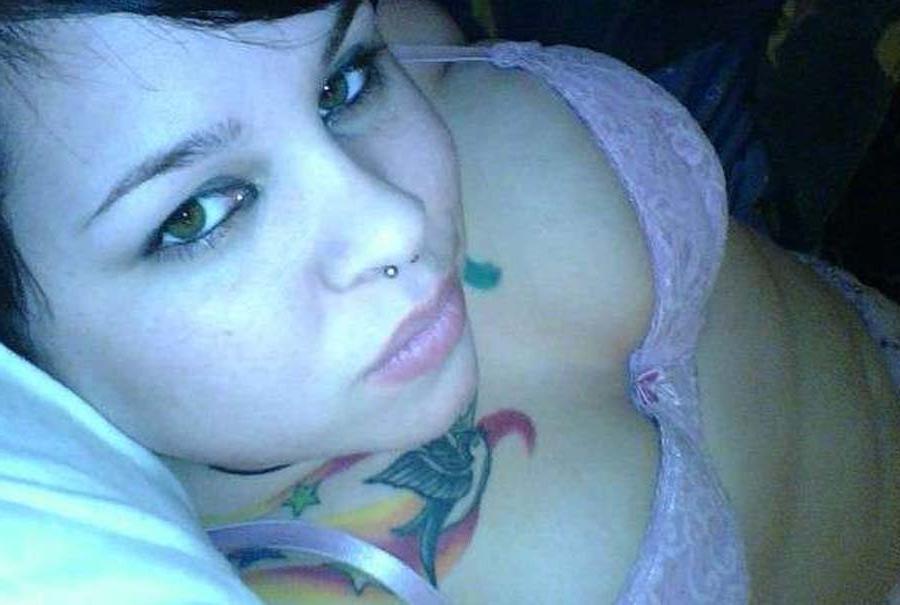 10P busty punk showing off their big tits on cam