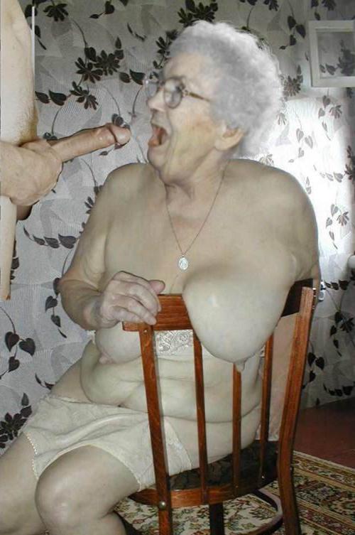 14P very old grannies posing and in action