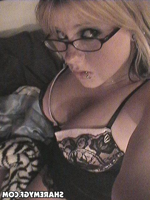 12P Busty goth looking girlfriend teases with her big natural tits