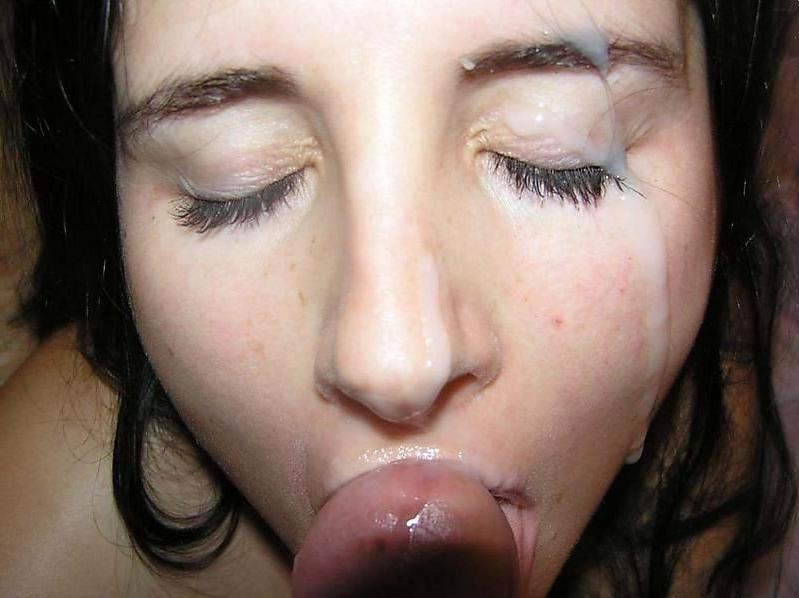 18P Messy Cum Covered Amateur Faces