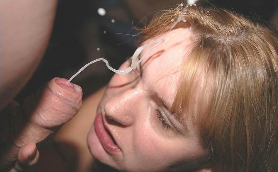 18P Messy Cum Covered Amateur Faces