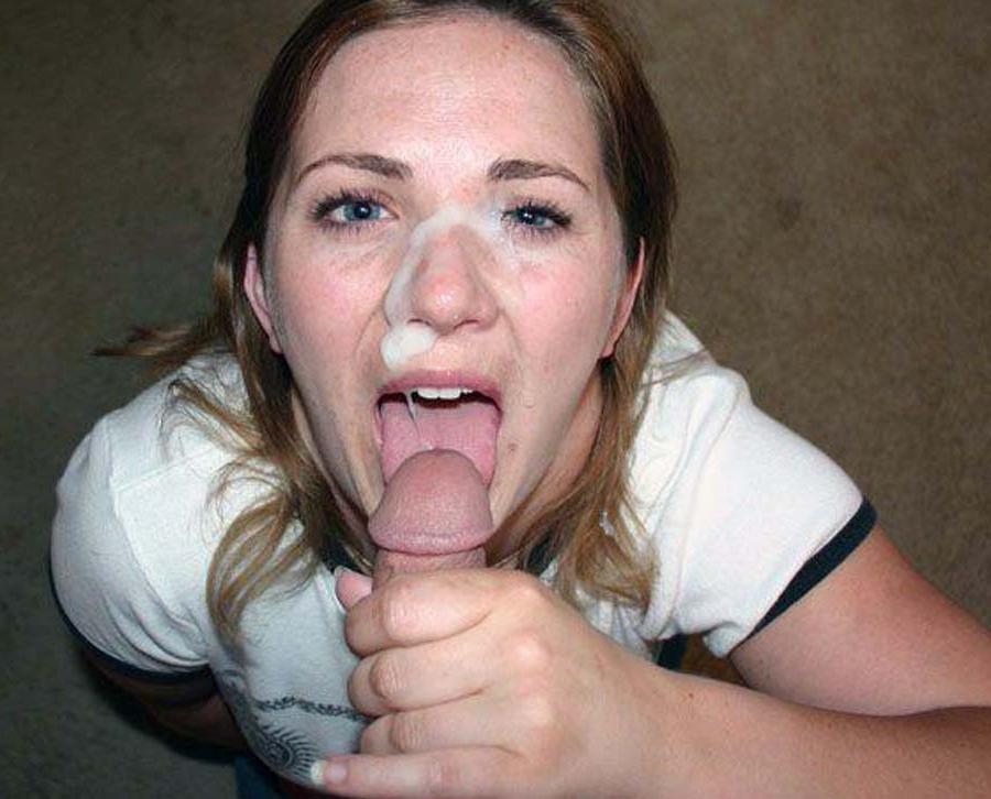 15P Real amateur girlfriends taking messy cumshots