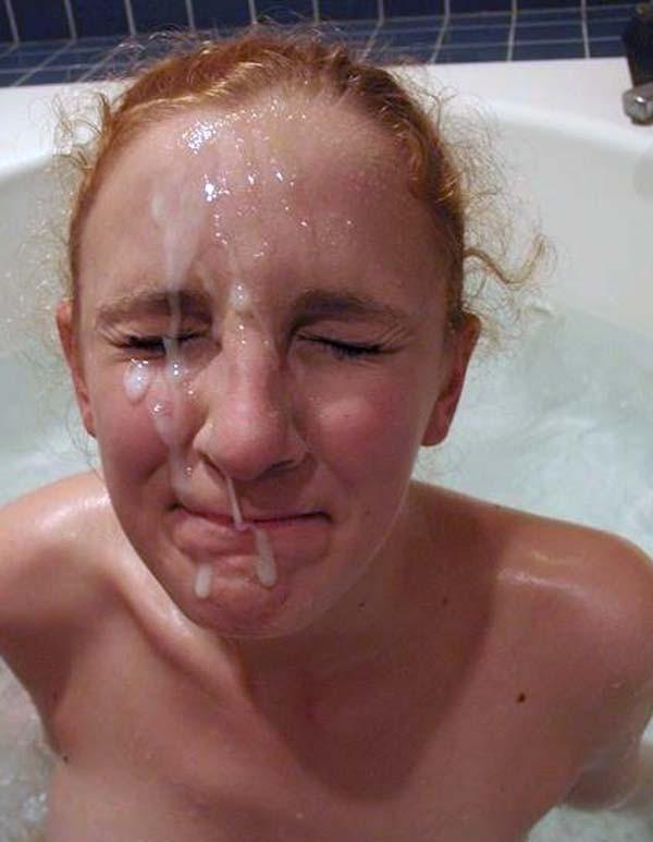 15P Real amateur girlfriends taking messy cumshots