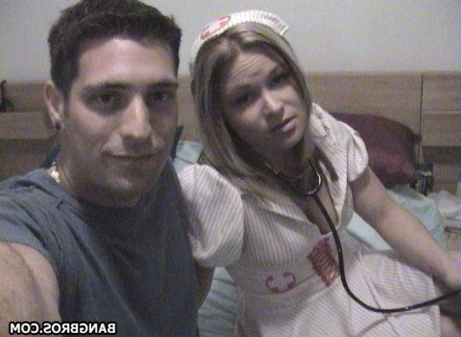 16P Teen dressing up as a nurse for her boyfriend