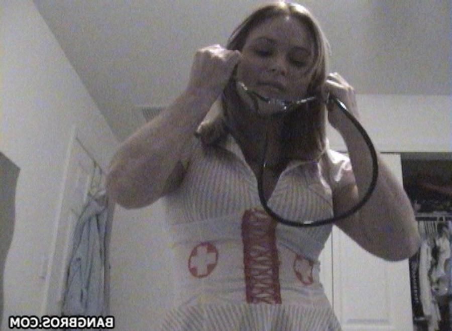 16P Teen dressing up as a nurse for her boyfriend